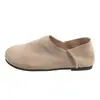 2026 Verão Novo Retro Sola Grossa Salto Escondido Slip-on Wanzhou Sapatos de Uma Sola Sola Macia Pés Não Cansados Mules