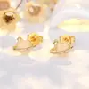 Brincos de Orelha Perolados Brincos de Prata Esterlina 999 Novo Presente de Dia dos Namorados 2024 520 para Sua Namorada Dar a Ela um Toque de Luxo