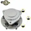 Rolamento de Cubo de Roda 5154262Aa Roda Dianteira Adequado para Chrysler: 300 C(Lx) Unidade de Cubo de Roda