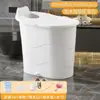Banheira para Adultos Espessa, Banheira de Plástico para Uso Doméstico, Adequada para Apartamentos Pequenos, Banheira de Corpo Inteiro, Pode Ser Usada para Sentar