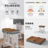 Cojín de Asiento para Estudiante Especial Espuma Viscoelástica para Silla de Escuela Secundaria Cojín para Silla de Dormitorio Cojín Antideslizante para Glúteos Cojín de Asiento para Oficina