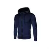 Sudadera con capucha y cremallera para hombre transfronteriza, diseño de retazos, cárdigan casual deportivo de manga larga, talla europea, adecuada para primavera y otoño