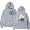 Suéter de estilo europeo y americano nuevo 2024 para hombres y mujeres con estampado de anime retro, sudadera oscura con capucha para hombres y mujeres