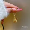 Collar de Acero de Titanio Floral Estilo Coreano Femenino Joker Exquisita Cadena para Clavícula Venta Directa de Fábrica Tendencia Caliente en TikTok Live En stock