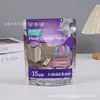Saco selado de oito lados colorido tipo stand-up, saco de embalagem de alimentos em folha de alumínio, LOGO grão de café, ração para gatos, ração para cães, saco auto-selante para chá