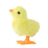Frango de Pelúcia com Mola Frango Saltador Sem Asas Brinquedo de Corrente Frango Brinquedos Educacionais Nostálgicos Brinquedos de Barraca Explosiva Atacado