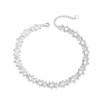 Pulsera de plata 999 con diseño de estrella de cielo para bebé, pulsera de estrella de lujo ligera, estilo Ins, pulsera de lluvia de meteoritos de alta gama
