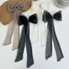Horquilla con lazo de diamantes de imitación, dulce pinza de resorte de alta gama, pinza de cabeza de Joker, accesorios para el cabello, venta al por mayor para mujeres
