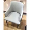 Juego de mesa y sillas de recepción y negociación, una mesa con cuatro sillas, adecuado para oficinas de ventas, tiendas de té de burbujas, oficinas, áreas de comedor informal y hoteles
