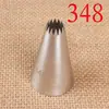 348# Boquilla para repostería de galleta de crema con 14 dientes, azúcar de proteína, acero inoxidable 304, herramienta DIY para hornear pasteles, grande