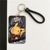 Funda Protectora de Pikachu para Tarjeta de Comida, Tarjeta de Acceso al Campus, Identificación de Trabajo, Colgante para Llavero, Carcasa Dura, Tarjeta de Metro, Identificación de Trabajo
