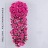 Videira de Flor Violeta Simulada Transfronteiriça Decoração de Interiores Flor de Parede Flor Falsa Teto Sala de Estar Flor Pendurada na Parede Orquídea Aranha Flor Artificial