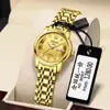 Reloj Popular Transfronterizo para Pareja Ins, Elegante Versátil de Negocios Casual con Cuarzo, Acero Inoxidable Calendario Resistente al Agua Reloj para Pareja