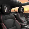 Cubierta de Reposacabezas Universal para Coche de Todas las Estaciones Halloween Transfronteriza Amazon Seda de Hielo Elástica con Estampado por Ambos Lados