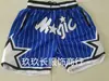 Shorts de Basquete para Comércio Exterior Atacado Warriors Lakers Bulls 76Ers Heat Raptors Magic 4 Bolsos Bordado Denso Shorts Retrô