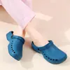 Zuecos de quirófano para hombre y mujer, Zapatos quirúrgicos de Eva Baotou antideslizantes, Suelas suaves, Pantuflas médicas transpirables al por mayor