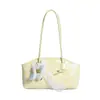 2026 Nova Bolsa de Verão Estilo Coreano para Axila Pequena Bolsa de Mão Feminina de Alto Valor Bolso Almofada de Bolinhas Nicho Bolsa de Ombro Único Feminina
