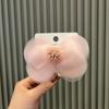 Princesa lindo flor lazo horquilla accesorios para el cabello para niños coreanos dulce niña pequeña horquilla venta al por mayor material diy