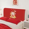 Nuevo juego de fundas festivas rojas para mesita de noche ins, funda universal para dormitorio, funda universal para mesita de noche, venta al por mayor