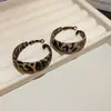 Europa e Estados Unidos transfronteiriços exagerados amor gotas d'água geométrico leopardo brincos temperamento personalidade brincos moda alta qualidade senso brincos mulheres
