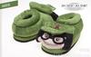 Casais masculinos e femininos de cano alto all-inclusive com pescoço sapatos quentes chinelos de algodão dos desenhos animados sapatos de animais uma geração de cabelo