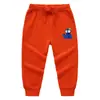 2023 estilo coreano primavera e outono calças compridas amarradas no tornozelo para crianças desgaste externo do bebê casual esportes algodão neutro calças Terry