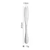 Cuchillo y Tenedor Cuchara Cubiertos de Acero Inoxidable 1010 Cuchillo y Tenedor Cuchara para Filete Estilo Occidental Cubiertos de Acero Inoxidable Cuchillo y Tenedor Cuchara Tenedor de Fruta