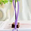 Cor Sólida Versátil Colorido Enrolado Criativo Brinquedo de Telefone Chaveiro Corda Trançada Pingente Cordão Anti-Perda Acessório