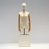Loja de Roupas Adereços de Modelo Mannequin de Meio Corpo Feminino para Mesa Estilo Coreano Suporte de Exibição Mannequin de Vitrine para Roupas Femininas Suporte de Mannequin