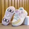 Zapatos con Ruedas Transformables de Cuatro Ruedas de Moda para Niños y Niñas, Patines de Juguete para Niñas, Patines de Hielo de Ocho Ruedas Deportivos para Estudiantes