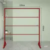 Lanternas para Uso Externo, Lanternas Chinesas Penduradas para Decoração de Parede, Suporte para Exibição para Adivinhar Enigmas de Lanternas, Suporte de Chão em Arte de Ferro, Formato Quadrado