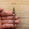 Faca Clássica de Latão para Chá Pu'er Pingente de Pilão de Diamante de Latão Pingente de Chaveiro Pingente Pequeno Vintage de Latão