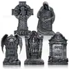 26 Novas Decorações de Halloween para Jardim Externo da Amazon - Rosto de Fantasma, Placa de Lápide