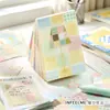 Infeel.Me Time Stitch Series Papel de Escrita Bloco de Notas Adesivas Livro Estilo ins Estilo Coreano Base para Colagem de Diário Papel