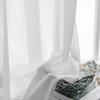 Cortinas de Gaze Diamante, Mosquiteiros, Cortinas de Gaze para Sala de Estar, Quarto, Cortinas de Gaze Branca para Janela Saliente, Cortinas de Gaze Anti-Arranhões, Têxteis para Casa de Algodão Modernos Simples