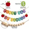 Suministro exclusivo transfronterizo: Decoraciones para Fiesta de Regreso a Clases, Banderines de Fieltro para el Inicio de la Temporada Escolar, Decoraciones para Salón de Clases, Dropshipping OEM