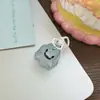 Llavero de fantasma de gelatina de Halloween, colgante de elfo luminoso de dibujos animados 3D, accesorio para mochilas de parejas y amigos