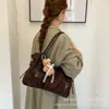 Bolso de hombro moderno y único para mujer, nueva colección otoño 2026, a la moda, gran capacidad, estilo retro, adecuado para ir al trabajo, se puede llevar bajo el brazo o como bolso de mano