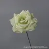 Flor de Rosa Artificial de Tallo de Hierro de Cabeza Única Materiales de Decoración de Bodas Tienda de Centro Comercial al por Mayor Pared de Flores para Paisajismo Flores Artificiales