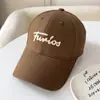 Gorra de Béisbol Coreana Elegante de Corona Alta con Visera Dura Bordado de Letra Moda Sombrero para Hombres y Mujeres Sombrilla Protección Solar