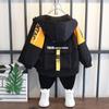 Casaco de Primavera para Meninos 2025 Novo Casaco de Primavera e Outono Infantil Simples e Generoso Lindo Roupa de Carga para Bebês Meninas