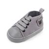 Sapatos Antiderrapantes de Solado Macio para Bebês, Homens e Mulheres, Primavera e Outono, 0-1 Ano, Sapatos de Bebê, Urso Lateral, Sapatos para Crianças Pequenas, Sapatos de Lona 2726