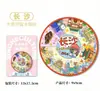 Marca Cultural e Criativa da Cidade Madeira Turismo Criativo Hunan Changsha Ímã de Geladeira de Metal Aiwan Sucção Magnética Estereoscópica Local Memorial Pavilhão