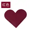Marcadores en Forma de Corazón con Logo Personalizable, Protectores de Esquina para Libros en Forma de Triángulo y Abanico de Cuero, Disponibles para Envío Transfronterizo