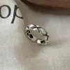 Anillo de Estrella de Mar Estilo Resort Costero Plata de Ley S925 para Mujer Nicho Lujo Accesible Versátil Anillo para Dedo Índice de Gama Alta Producto Nuevo Venta al por Mayor