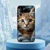 Adecuado para funda de teléfono Samsung S25Ultra A16 cubierta protectora S24 gato lindo TPU suave S26PLUS mascota adorable