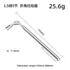 Herramienta de recogida magnética Yunbei Barra de absorción de hierro magnético Barra de extensión telescópica Herramienta de reparación de automóviles Espejo cuadrado Espejo redondo Cabezal de linterna