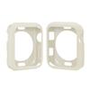 Adecuado para la carcasa de Apple Watch de 6.ª generación, carcasa protectora de color caramelo para iWatch de 12, 3 y 4.ª generación, funda protectora de silicona TPU, funda suave.