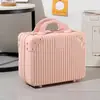 Maleta Pequeña para Mujer Ligera Maleta de Cabina 14 pulgadas Mini Estudiante Almacenamiento Estuche de Cosméticos Bolso de Hombro Bolso de Hombro Simple Gran Capacidad