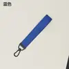 Cordão Criativo Personalizado Multicor, Chaveiro de Fita Tecida Cor Sólida, Personalizável com Texto, Pingente de Mochila, Acessório, Fita